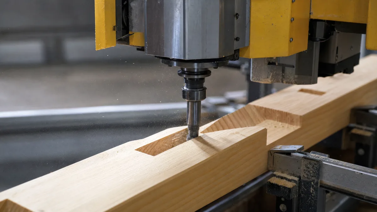 CNC-Abbund-Maschine