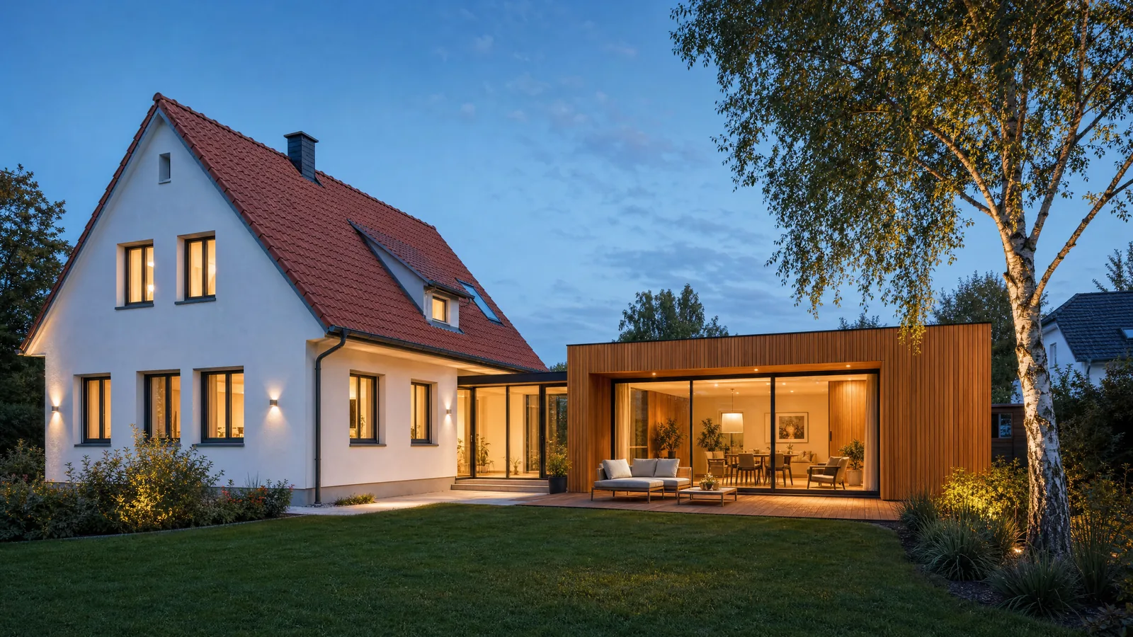 Anbau Einfamilienhaus
